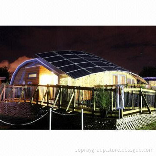 Ground-mounted solar power systems